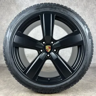 Winterräder Cayenne E3-II 22" Original Exclusive Design Felgen Turbo 9Y0044663R - Bild 6