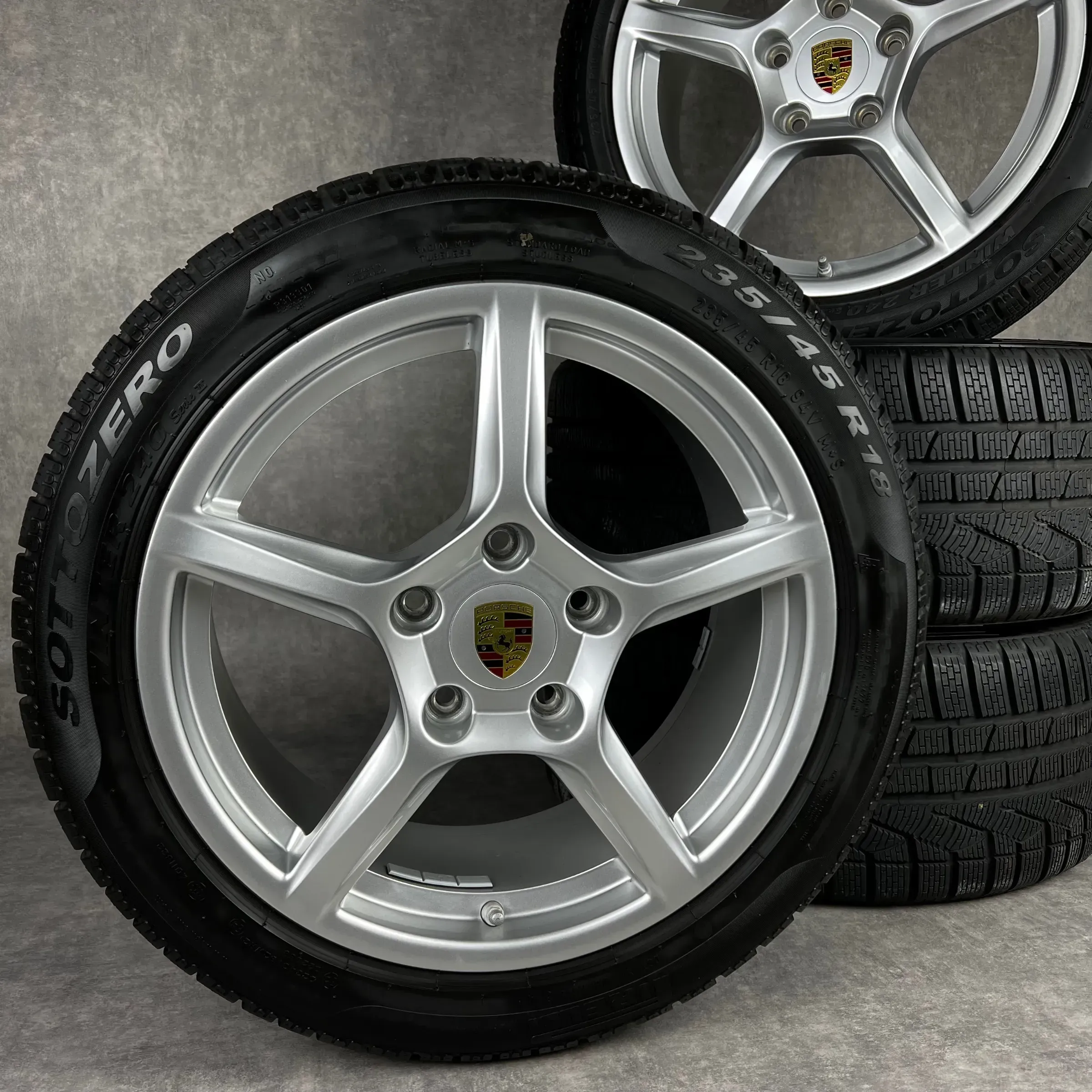 Winterräder Porsche 718 982 Boxster / Cayman 18" Original Felgen S GTS 4.0 - Bild 1