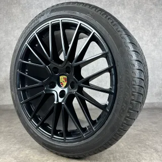 Winterräder Porsche Cayenne E3 21" Original RS Spyder Felgen Turbo S GTS 9Y0 TOP 9Y0044610H - Bild 8