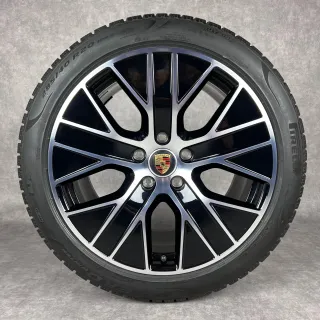 Winterräder Porsche Taycan 20" Original Turbo Aero Design Felgen Cross Turismo S 4S GTS - Bild 3