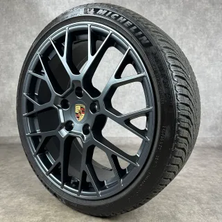 Winterräder Porsche 992.2 20/ 21" Original RS Spyder Design Felgen 992044631H TOP - Bild 7