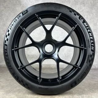 Porsche 992 GT3 RS Felgen 20/21" Schwarz seidenglanz Original ZV Magnesium 992044681CL - Bild 4