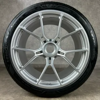 Sommerräder Porsche 992 + 992.2 GT3 Felgen 20/21" Touring SILBER 992044686CB Original ZV TOP - Bild 5