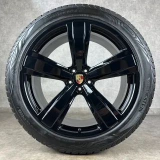 Allwetterreifen Porsche Felgen Macan III Original 21" Exclusive Design S GTS 95B 95B044669L - Bild 5