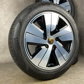 Winterräder Porsche Taycan 19" Original S AERO Felgen 4S 9J1 073 601 B - Bild 2