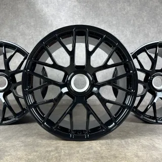 Porsche 991.1 Felgen 20" Original Turbo S Zentralverschluss ZV 99136216734 /  9J ET51 +11,5J ET56 - Bild 2