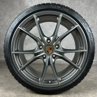 Winterräder Porsche 991.2 20" Original Carrera SIV C4 4S TARGA TURBO Platinum 99104460126 - Bild 2