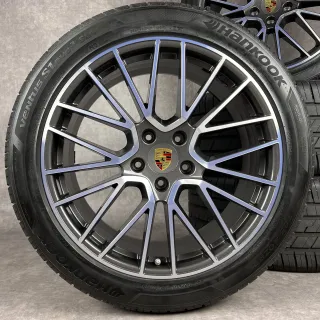 Sommerräder Porsche Cayenne 21" Original RS Spyder Felgen Turbo S GTS E3 9Y0 - Bild 2