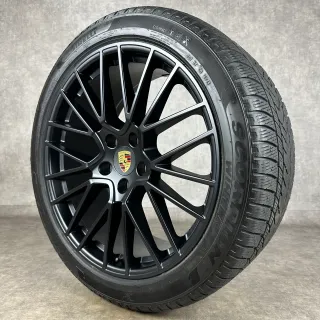 Winterräder Porsche Cayenne Coupé E3 21" Original RS Spyder Felgen Turbo GTS 9YB 9Y0044630S - Bild 6