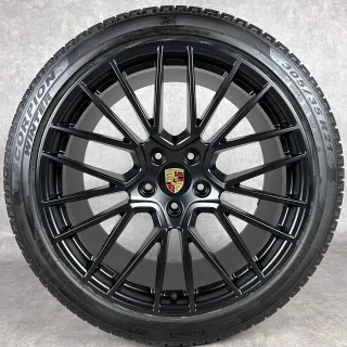 Winterräder Porsche Cayenne Coupé E3 21" Original RS Spyder Felgen Turbo GTS 9YB 9Y0044630S - Bild 4