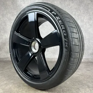 Sommerräder Porsche 992.2 20+21 Zoll Original Sport Classic Zentralverschluss Felgen 992601025AP 992601025EC - Bild 7