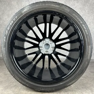 Sommerräder Porsche Cayenne  E3-2 22" Original Turbo V Felgen 9Y0044663T NC0 DOT24 - Bild 9