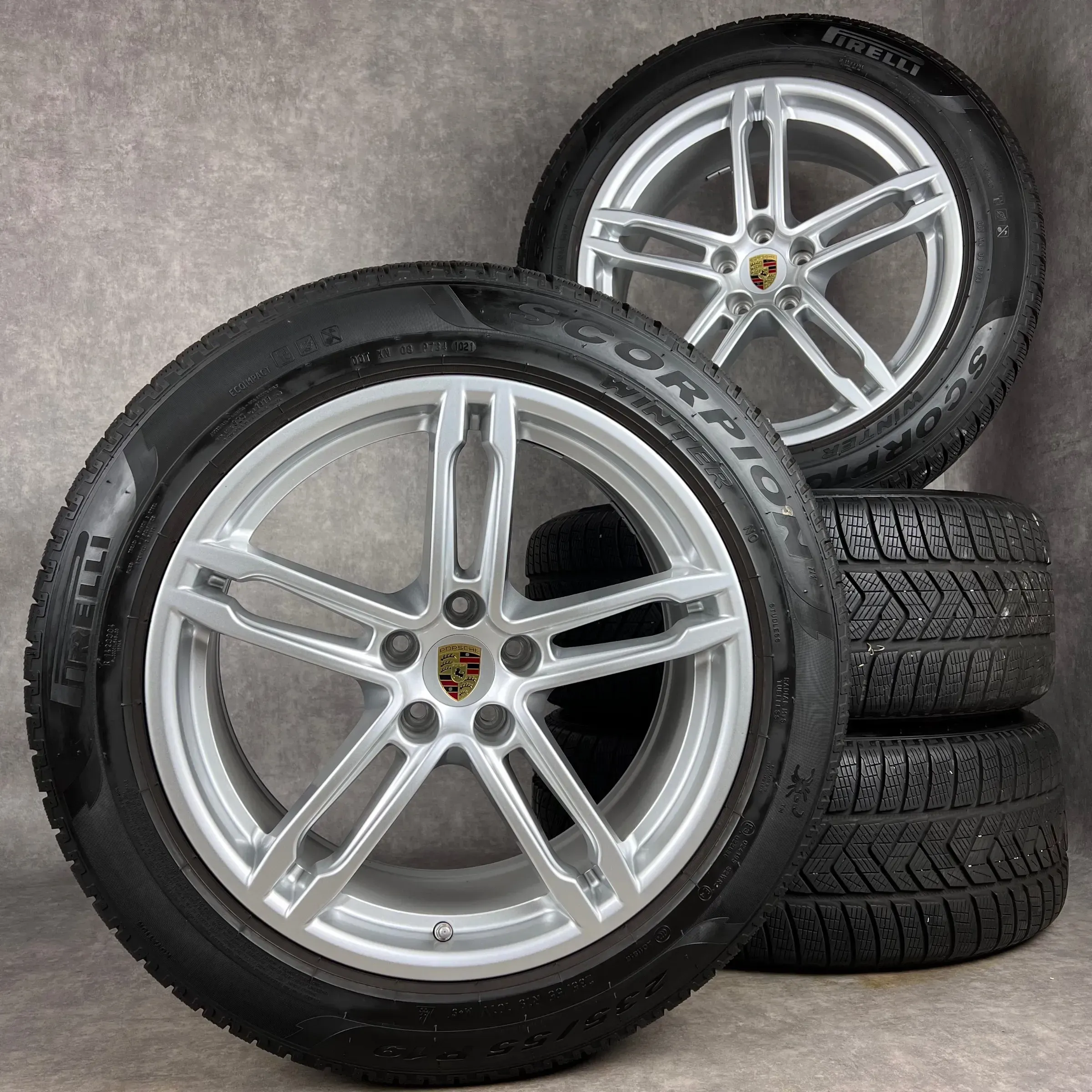Winterräder Porschen Macan 2+3 19" Original Sport S Diesel GTS Turbo 95B044650A - Bild 1