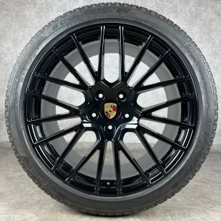 Winterräder Porsche Cayenne E3 21" Original RS Spyder Felgen Turbo S GTS 9Y0 TOP 9Y0044610H - Bild 6