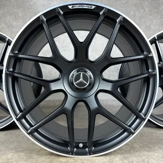 Mercedes GLC 63 S AMG 21" Original Kreuzspeichen Felgen X253 C253 A2534014000 / 4100 - Bild 1