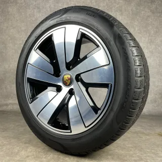 Winterräder Porsche Taycan 19" Original S AERO Felgen 4S 9J1 073 601 B - Bild 7