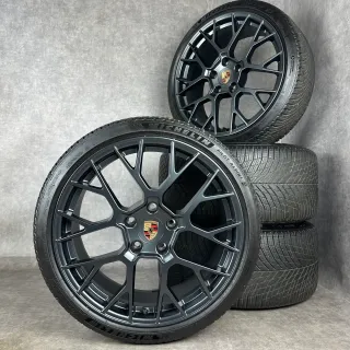 Winterräder Porsche 992.2 20/ 21" Original RS Spyder Design Felgen 992044631H TOP - Bild 1