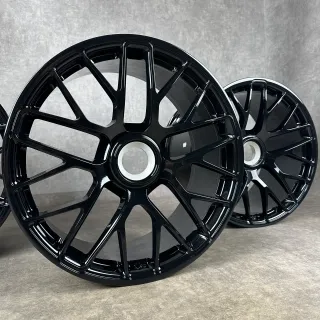 Porsche 991.1 Felgen 20" Original Turbo S Zentralverschluss ZV 99136216734 /  9J ET51 +11,5J ET56 - Bild 3