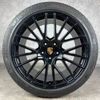 Winterräder Porsche Cayenne E3 21" Original RS Spyder Felgen Turbo S GTS 9Y0 TOP 9Y0044610H - Bild 5