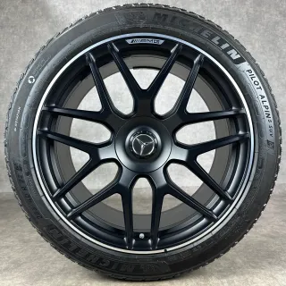 Original Mercedes G63 AMG Winterräder Felgen 22" Kreuzspeiche A4634012000-7X71 G-Klasse W463 W465 - Bild 4