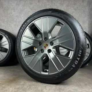 Winterräder Porsche Taycan J1-2 20" S 4S GTS Original Turbo Aero Design Felgen 9J1073603CC - Bild 1