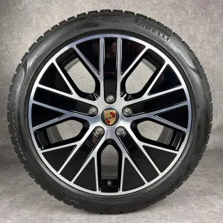 Winterräder Porsche Taycan 20" Original Turbo Aero Design Felgen Cross Turismo S 4S GTS - Bild 2