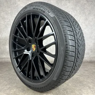 Winterräder Porsche Cayenne E3 21" Original RS Spyder Felgen Turbo GTS 9YA 9Y0044610S - Bild 7