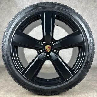 Winterräder Cayenne E3-II 22" Original Exclusive Design Felgen Turbo 9Y0044663R - Bild 4