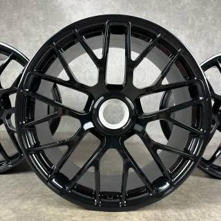 Porsche 991.1 Felgen 20" Original Turbo S Zentralverschluss ZV 99136216734 /  9J ET51 +11,5J ET56 - Bild 1