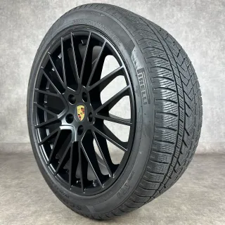 Winterräder Porsche Cayenne E3 21" Original RS Spyder Felgen Turbo GTS 9YA 9Y0044610S - Bild 6
