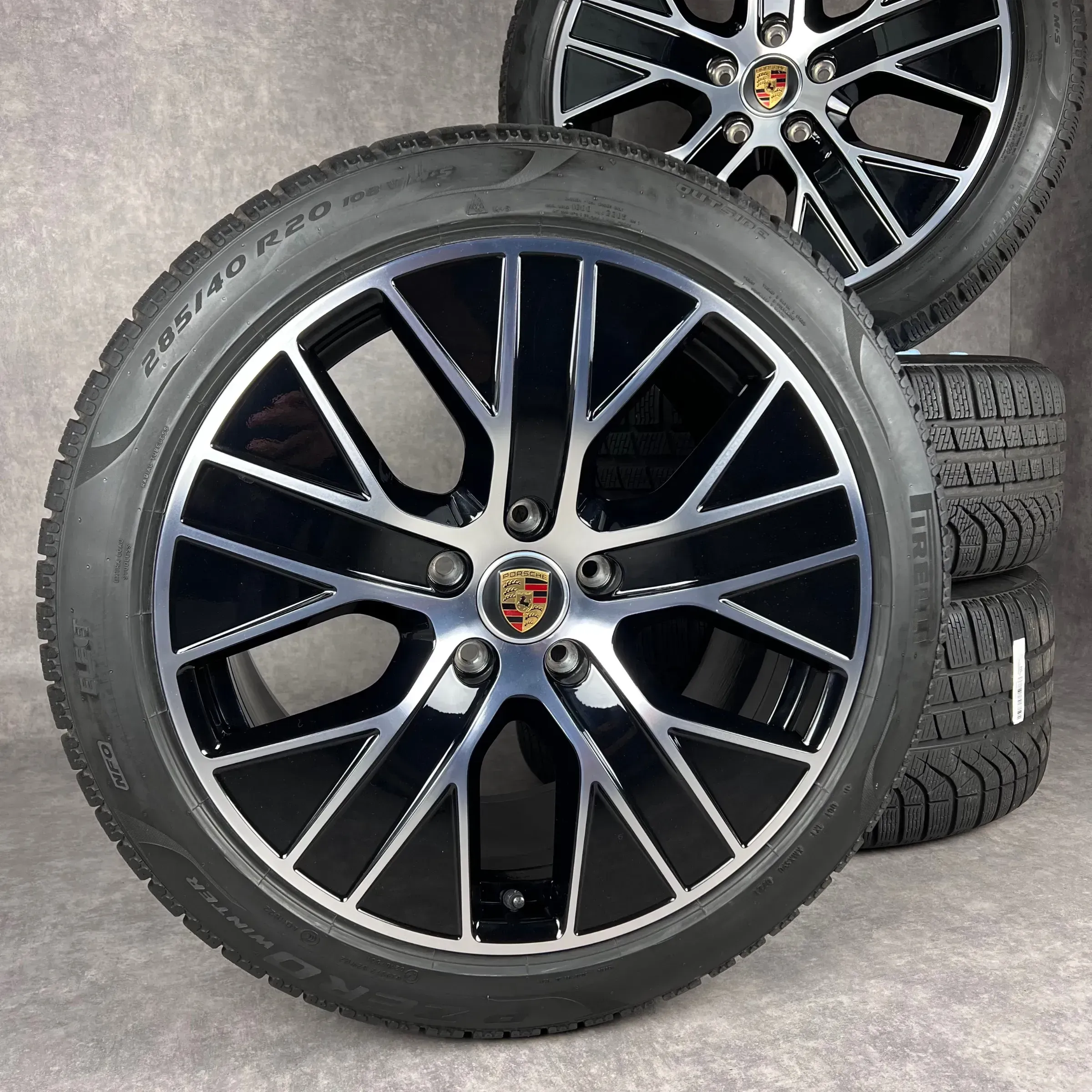Winterräder Porsche Taycan 20" Original Turbo Aero Design Felgen Cross Turismo S 4S GTS - Bild 1