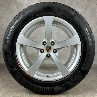 Winterräder Porsche Macan II 18" Original Felgen Top 2.0 S Diesel Continental DOT23 - Bild 2