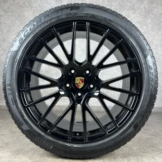 Winterräder Porsche Cayenne E3 21" Original RS Spyder Felgen Turbo S GTS 9Y0 TOP 9Y0044610H - Bild 4