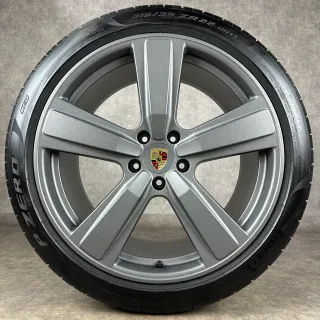 Sommerräder Cayenne E3-II 22" Original Exclusive Design Felgen Turbo 9Y0044663R - Bild 6