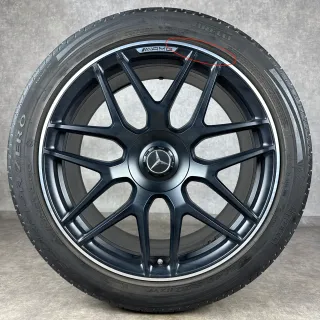 Original Mercedes G63 AMG Sommerräder Felgen 22" Kreuzspeiche A4634012000-7X71 G-Klasse W463 W465 - Bild 6