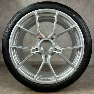 Sommerräder Porsche 992 + 992.2 GT3 Felgen 20/21" Touring SILBER 992044686CB Original ZV TOP - Bild 3
