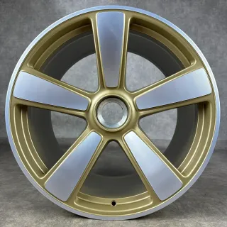 Sommerräder Porsche 992.2 20+21 Zoll Original Sport Classic Zentralverschluss Felgen 992601025EB 992601025EC - Bild 7
