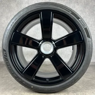Sommerräder Porsche 992.2 20+21 Zoll Original Sport Classic Zentralverschluss Felgen 992601025AP 992601025EC - Bild 6