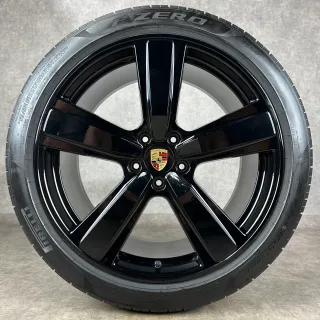 Sommerräder Cayenne E3-II 22" Original Exclusive Design Felgen Turbo 9Y0044663R - Bild 4