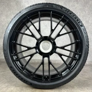 Winterräder Porsche 992.2 20+21 Zoll Original Turbo S Zentralverschluss Felgen 992601025DT 992601025EA - Bild 3