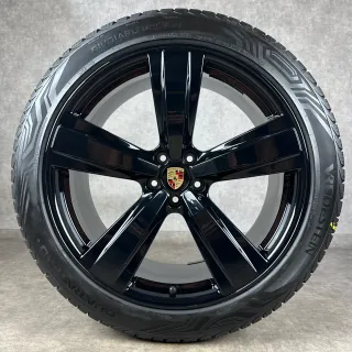 Allwetterreifen Porsche Felgen Macan III Original 21" Exclusive Design S GTS 95B 95B044669L - Bild 6