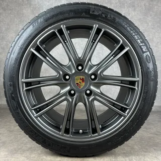 Winterräder Porsche Panamera G2 971 20" Original Exclusive Turbo GTS 4S Felgen Platinum 971044600D - Bild 2