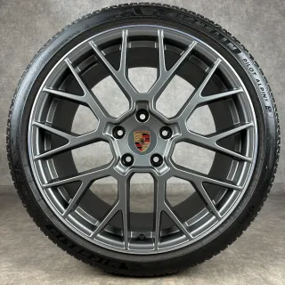 Winterräder Porsche 992.2 20/ 21" Original RS Spyder Design Felgen 992044631H TOP - Bild 3