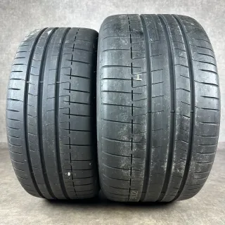 Sommerräder Porsche 992.2 20+21 Zoll Original Turbo S Zentralverschluss Felgen 992601025FJ 992601025FK Neodyme - Bild 10