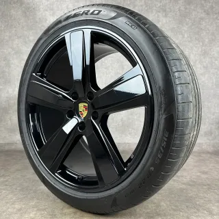 Sommerräder Cayenne E3-II 22" Original Exclusive Design Felgen Turbo 9Y0044663R - Bild 8