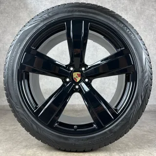 Allwetterreifen Porsche Felgen Macan III Original 21" Exclusive Design S GTS 95B 95B044669L - Bild 4