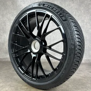 Winterräder Porsche 992.2 20+21 Zoll Original Turbo S Zentralverschluss Felgen 992601025DT 992601025EA - Bild 7