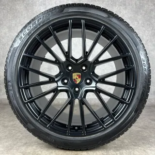 Winterräder Porsche Cayenne Coupé E3 21" Original RS Spyder Felgen Turbo GTS 9YB 9Y0044630S - Bild 3
