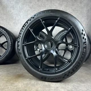 Porsche 992 GT3 RS Felgen 20/21" Schwarz seidenglanz Original ZV Magnesium 992044681CL - Bild 1