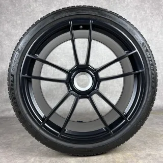 Winterräder Porsche 911 992 20"/21" Original Turbo S Zentralverschluss Felgen ZV 992044601AB DOT23+24 - Bild 5